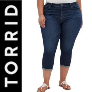 SZ26 Crop MidFit Super Skinny Super Soft Mid-Rise Jean